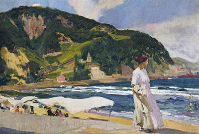 Maria on the Beach, Zarauz Joaquin Sorolla